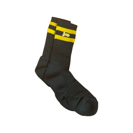 JET LIFE SOCKS | "BLACK & Yellow"