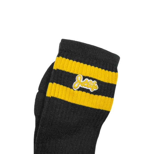 JET LIFE SOCKS | "BLACK & Yellow"