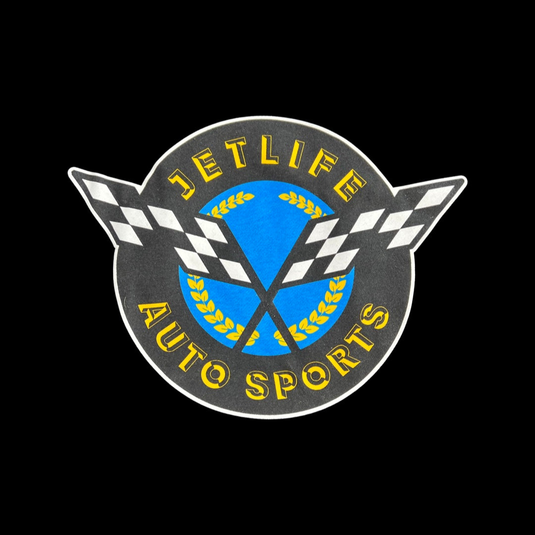 JET LIFE "AUTO-SPORT" HOODIE [Black]