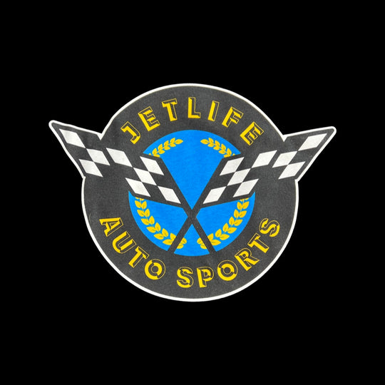 JET LIFE "AUTO-SPORT" HOODIE [Black]