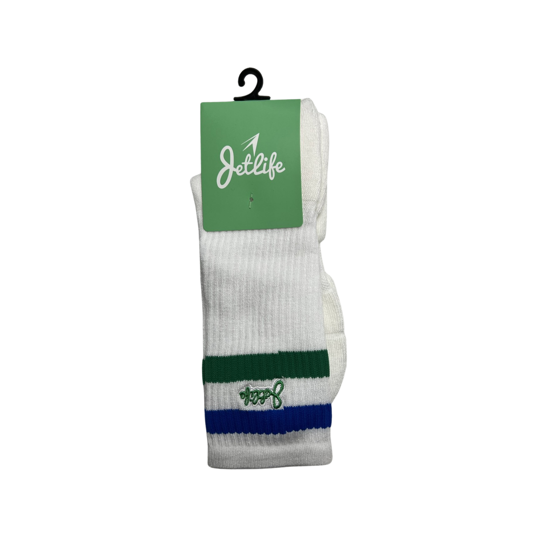 JET LIFE SOCKS | "BLUE & GREEN"