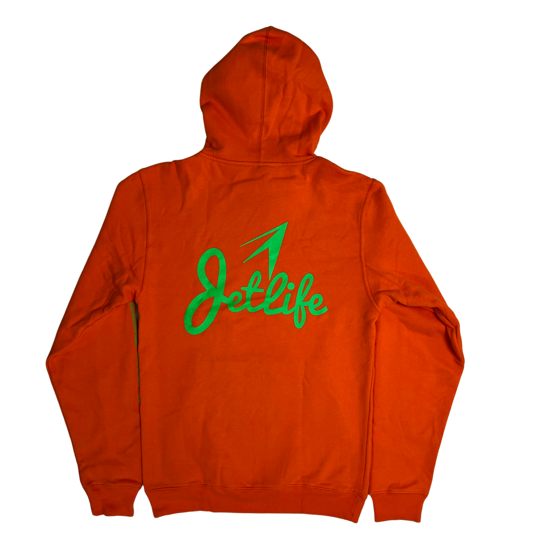 JET LIFE "JETS GO" HOODIE [ORANGE]