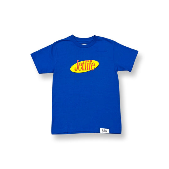 “SEINFELD TEE” | ROYAL BLUE