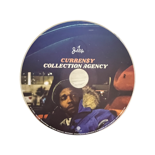 Curren$y Collection Agency Autographed CD