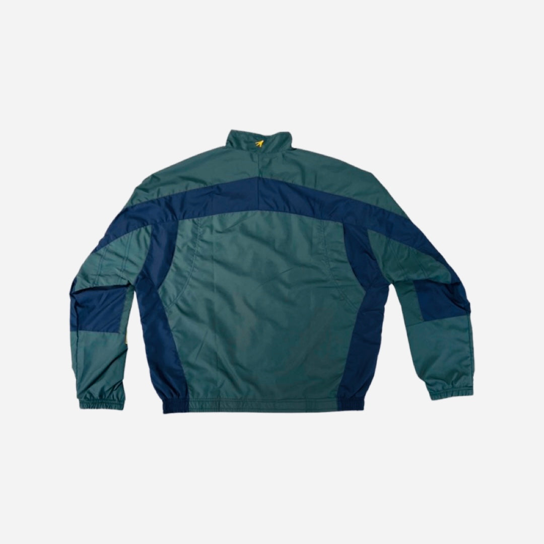 JET LIFE TRACK JACKET | "PINE GREEN  & NAVY BLUE"