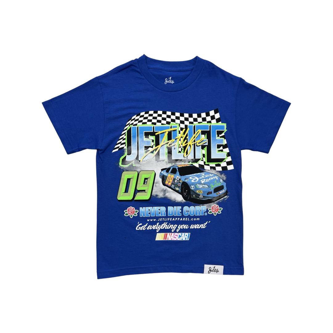 JET LIFE X NASCAR "STOCKCAR" S/S [ROYAL]