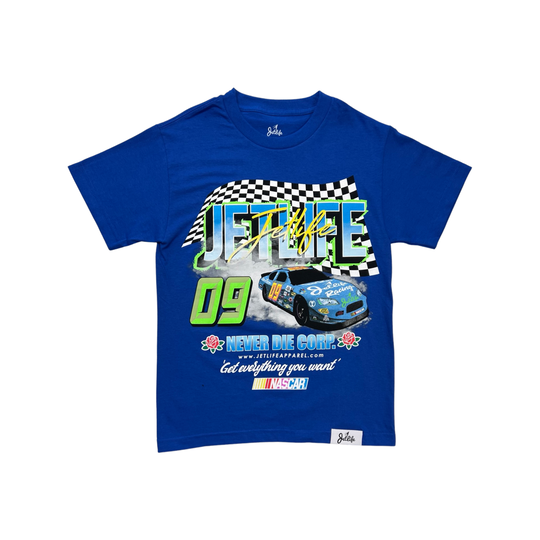 JET LIFE X NASCAR "STOCKCAR" S/S [ROYAL]