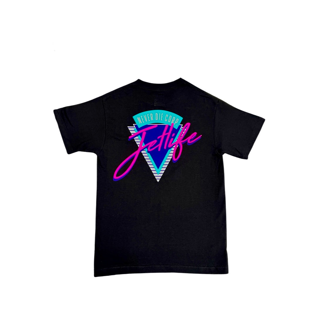 Jet Life "MIAMI VICE" S/S [BLACK]