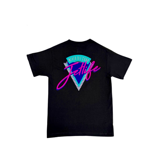 Jet Life "MIAMI VICE" S/S [BLACK]