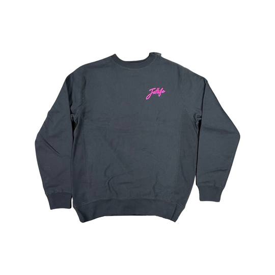 JET LIFE "MIAMI VICE" CREWNECK [BLACK]