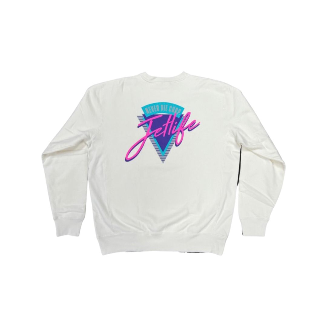 JET LIFE "MIAMI VICE" CREWNECK [BONE]