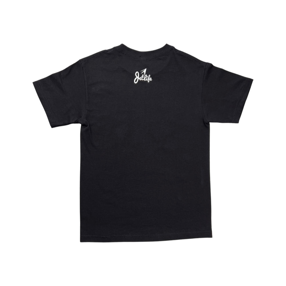 JET LIFE X NASCAR "STOCKCAR" S/S [BLACK]