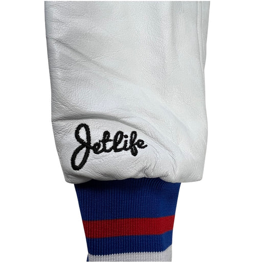 Jet Life Varsity Jacket "Limited Edition" [ROYAL/WHITE]