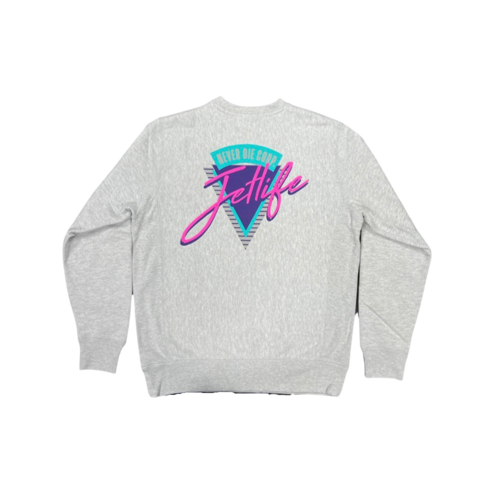 JET LIFE "MIAMI VICE" CREWNECK [HEATHER]