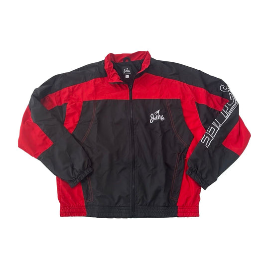 JET LIFE TRACK JACKET [Black/Red]